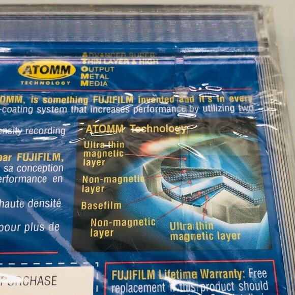 set of 2 Fuji Film zip IBM Formatted 100MB disk ATOMM tech  4"x 4" READ new - Picture 4 of 8